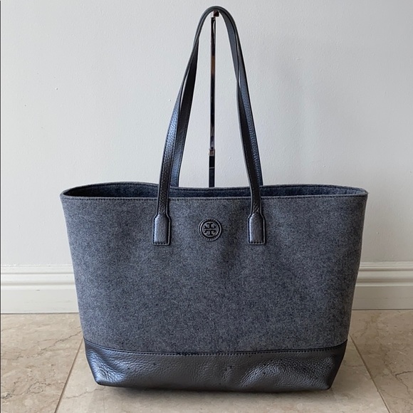 Tory Burch Handbags - Tory Burch Gray Tote Bag
